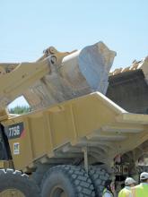 variety of attachments from Caterpillar 