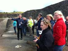 representatives in the MHI Nieder-Ofleiden quarry 