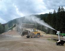 Motofog MF40D dust suppression unit