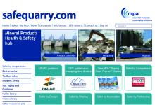 Safequarry website print screen avatar