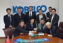 Kobelco and Hasel İstif Makineleri dealership agreement