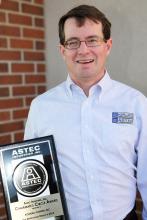 Jeff May with the Chairman’s Circle Award