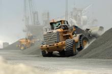 Saqr Port’s Volvo L350F wheeled loader