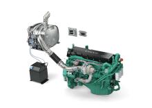 The Volvo D16 diesel engine 