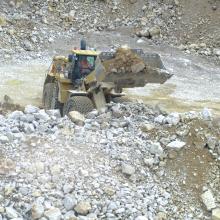 Caterpillar 988K wheeled loader 