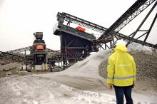 crushed aggregates. (Pic: Sandvik Construction)