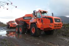 Doosan DA30 and DA40 Tier 4 ADTS