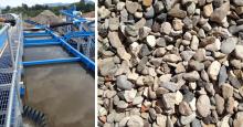 AquaCell thickener and CDE washed recycled aggregates 