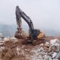  A EC480DL crawler excavator in operation at the Yen Bai Province marble quarry