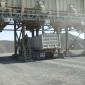 truck being loaded with aggregates