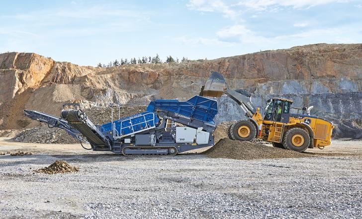 KL_ MSS 502i EVO The MSS 502(i) EVO impresses with a feed capacity of up to 350 t/h in natural stone and recycling